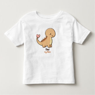 Pour Les Tous Petits Cute Dinosaur Dad My Hero Kids T-Shirt | Father’s