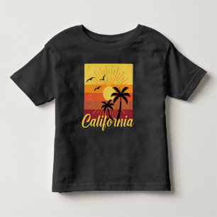 Pour Les Tous Petits Design Californie - T-shirt Jersey fin Toddler