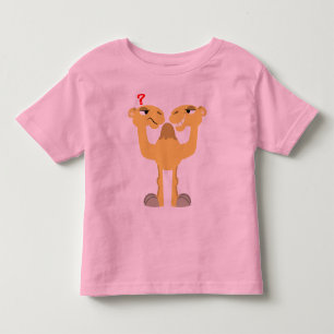 Pour Les Tous Petits Deux côtés du même T-shirt KIds Camel Cartoon