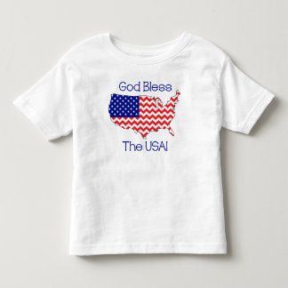 Pour Les Tous Petits Dieu bénissent le T-shirt d'enfant en bas âge des