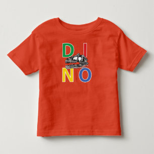 Pour Les Tous Petits DINO - T-shirt Orange Toddler Fine Jersey