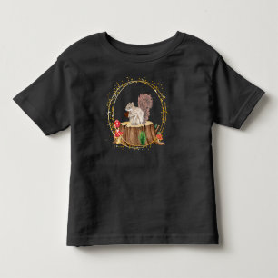 Pour Les Tous Petits écureuil avec t-shirt du coeur