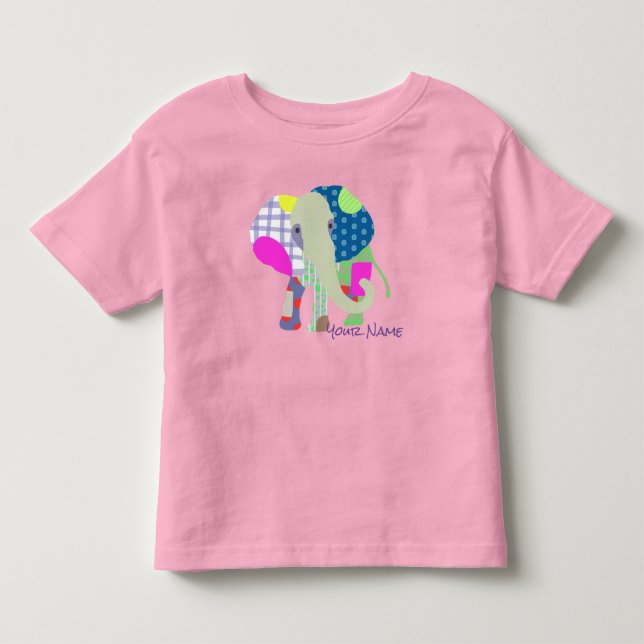 Pour Les Tous Petits elephant T-shirt  (Devant)