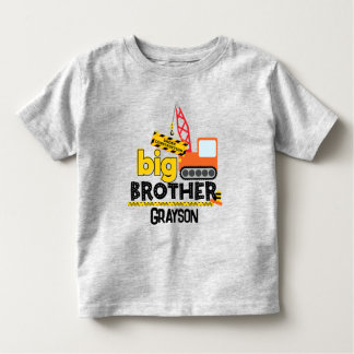 Pour Les Tous Petits En construction Big Brother T-Shirt