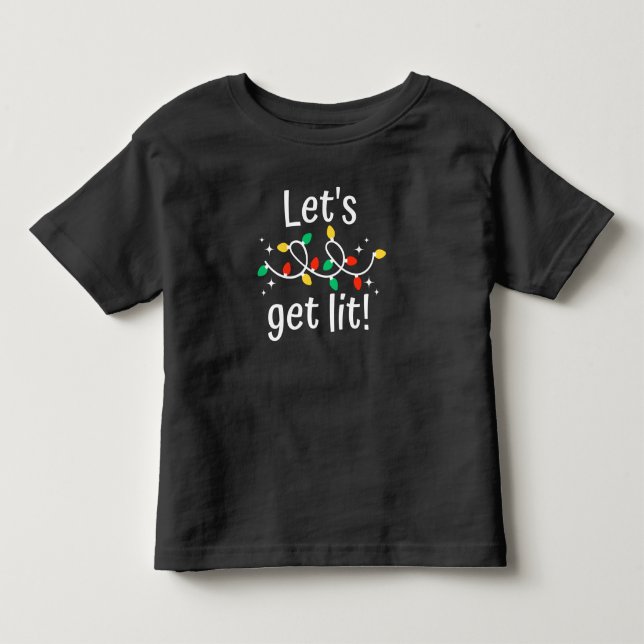 Pour Les Tous Petits Faisons un T-shirt de Noël (Devant)