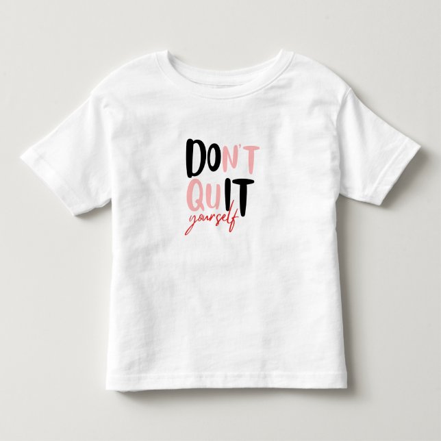 Pour Les Tous Petits Faites-le vous-même T-shirt (Devant)
