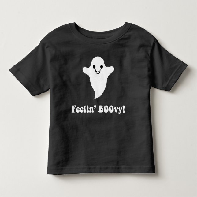 Pour Les Tous Petits FEELIN BOOvy ! T-shirt coton Toddler (Devant)