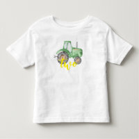 Ferme de tracteurs verts Anniversaire T-Shirt
