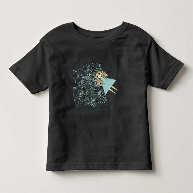 Pour Les Tous Petits Fête de mariage Fairytale T-shirt Tunic Swing (Devant)