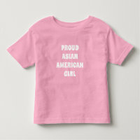 Fier Asiatique Américaine, T-shirt Toddler