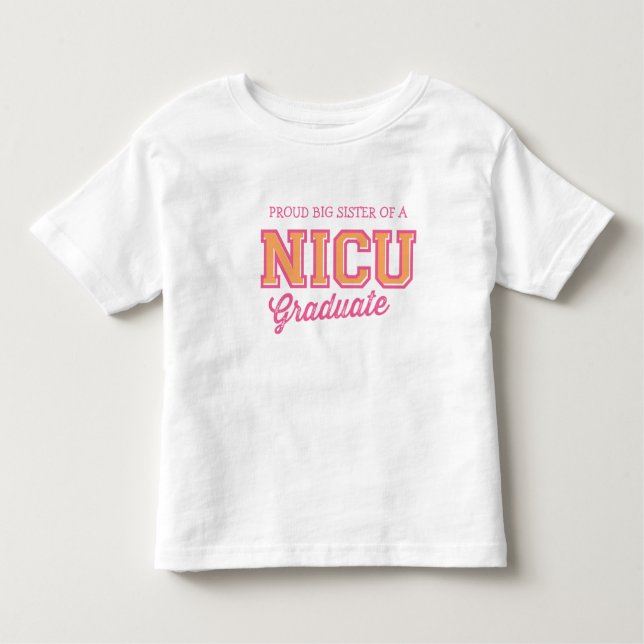 Pour Les Tous Petits Fier grand-soeur d'une T-shirt diplômée de l'UNIC (Devant)