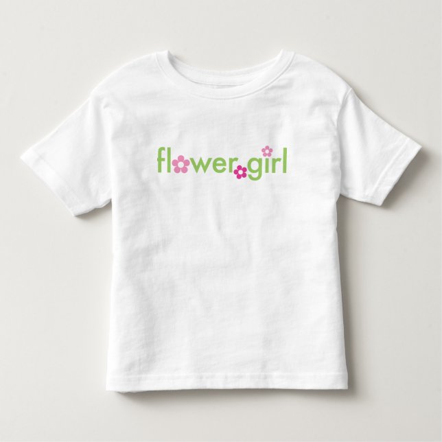 Pour Les Tous Petits Fille de fleurs - T-shirt bébé (Devant)