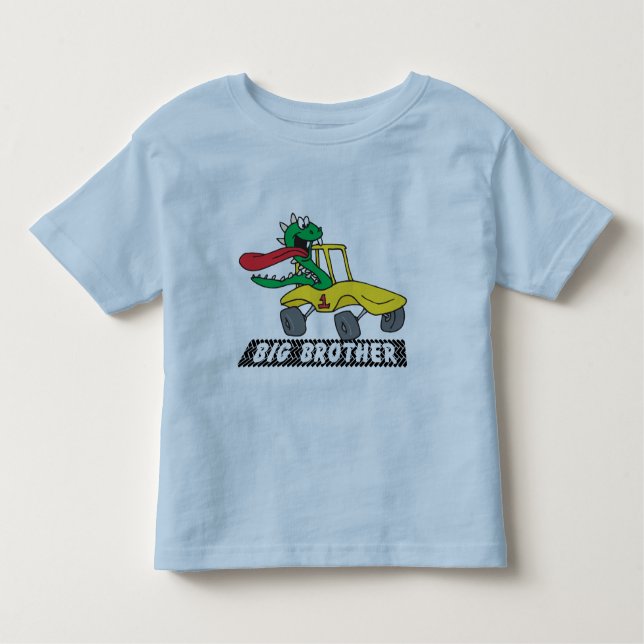 Pour Les Tous Petits Funny Big Brother T-shirt (Devant)