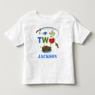 Pour Les Tous Petits Garçon du l'O-poisson-allié DEUX de T-shirt de