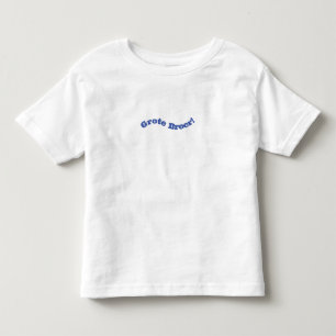 Pour Les Tous Petits Grand Broer Nouveau Baby Quote Peuter T-Shirt