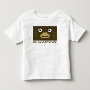 Pour Les Tous Petits Grand T-shirt d'enfant en bas âge de pied de BBSS