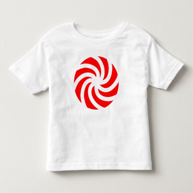 Pour Les Tous Petits Grand T-shirt d'enfant en bas âge de sucrerie de (Devant)