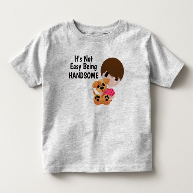 Pour Les Tous Petits Handsome - T-shirt Jersey fin Toddler (Devant)