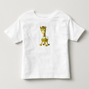 Pour Les Tous Petits Happy Baby Giraffe Toddler T-shirt