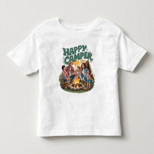 Pour Les Tous Petits Happy Camper Toddler T-shirt (1)