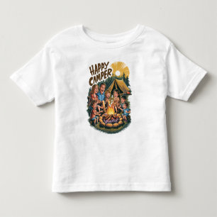Pour Les Tous Petits Happy Camper Toddler T-shirt (6)