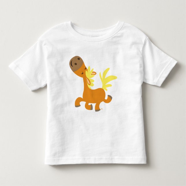 Pour Les Tous Petits Happy Cartoon Pony T-shirt enfant (Devant)