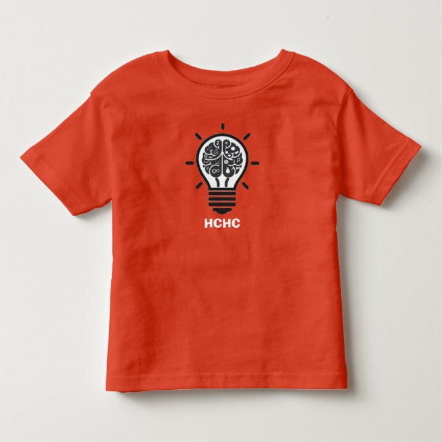 Pour Les Tous Petits HCHC - T-shirt d'orange d'excursion sur le terrain (Devant)