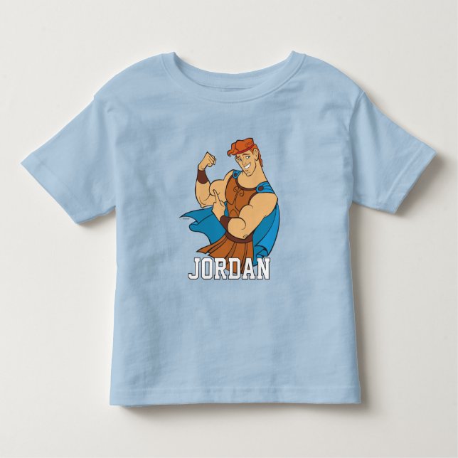 Pour Les Tous Petits Hercules Bicep Flex Toddler T-shirt (Devant)