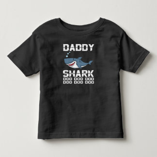 Pour Les Tous Petits Hommes Papa Shark T-Shirt Doo Doo La Famille Shark