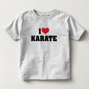 Pour Les Tous Petits J'adore le T-Shirt Karaté