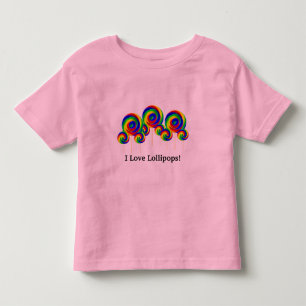 Pour Les Tous Petits J'aime des enfants de T-shirt de lucettes