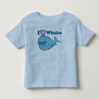 Pour Les Tous Petits J'aime le T-shirt de baleines