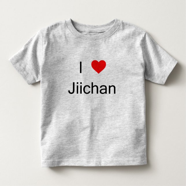 Pour Les Tous Petits J'aime le T-shirt de Jiichan (Devant)