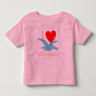 Pour Les Tous Petits J'aime le T-shirt d'enfants de dinosaures