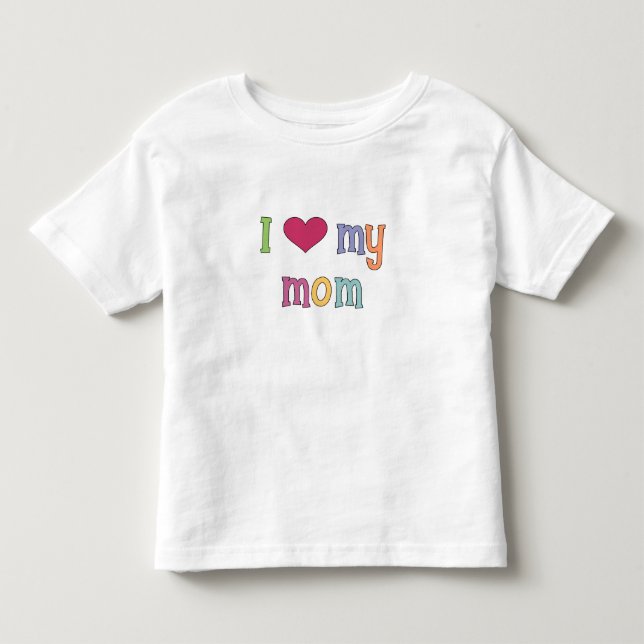 Pour Les Tous Petits J'Aime Mon T-Shirt Maman (Devant)
