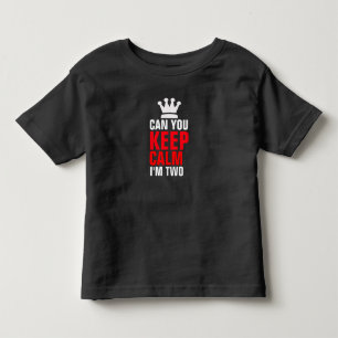 Pour Les Tous Petits Je suis deux _ T-shirt Toddler Fine Jersey