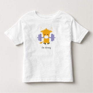 Pour Les Tous Petits Je suis fort ! Année du T-shirt Zoodiac Ox