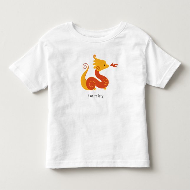 Pour Les Tous Petits Je suis foutu ! Année du T-shirt Zoodiac Dragon. (Devant)