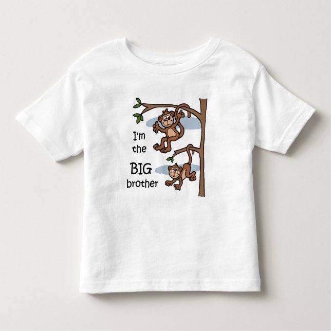 Pour Les Tous Petits Je suis le t-shirt Big Brother (Devant)