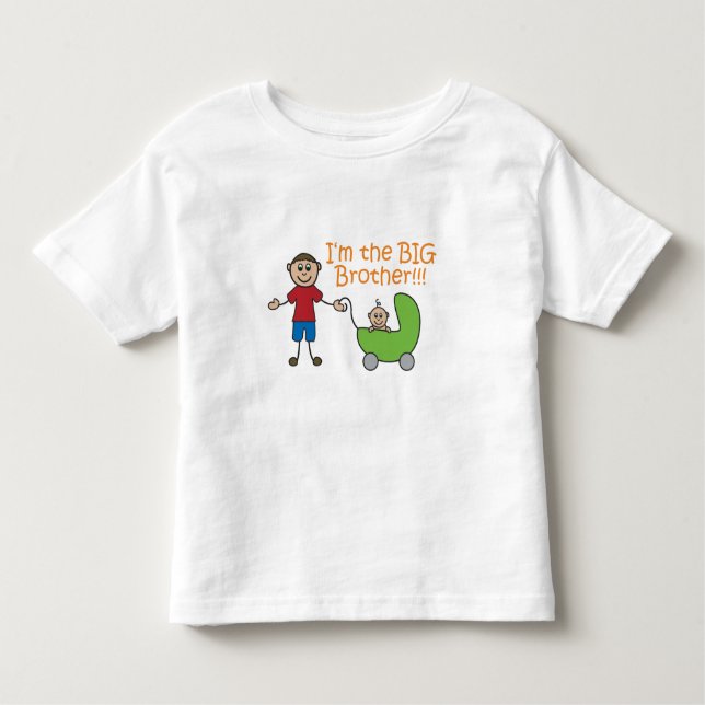 Pour Les Tous Petits Je suis le T-shirt de frère (Devant)