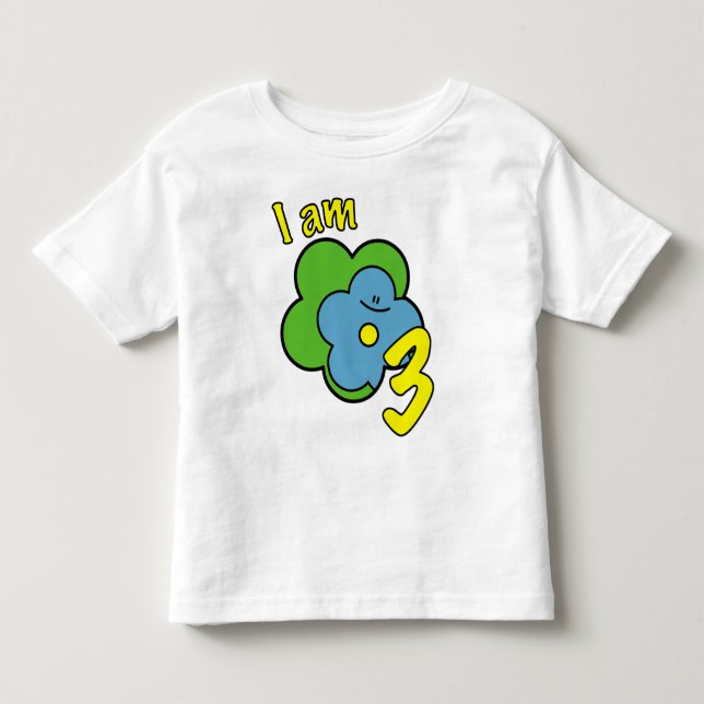 Pour Les Tous Petits Je suis le T-shirt trois (Devant)