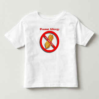 Pour Les Tous Petits Je suis T-shirt allergique d'allergie d'arachide
