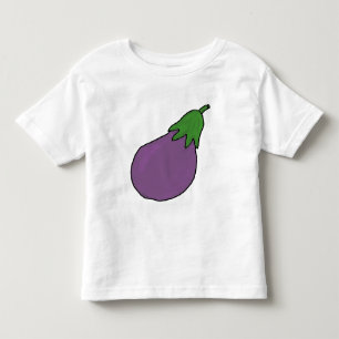 Pour Les Tous Petits Je suis un bébé aubergine T-Shirt