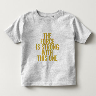 Pour Les Tous Petits Je Suis Un T-Shirt Graphique Fort Toddler