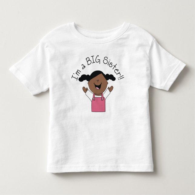 Pour Les Tous Petits Je suis une grande soeur T-shirt (Devant)