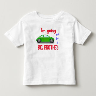Pour Les Tous Petits Je vais être un grand frère t-shirt de voiture