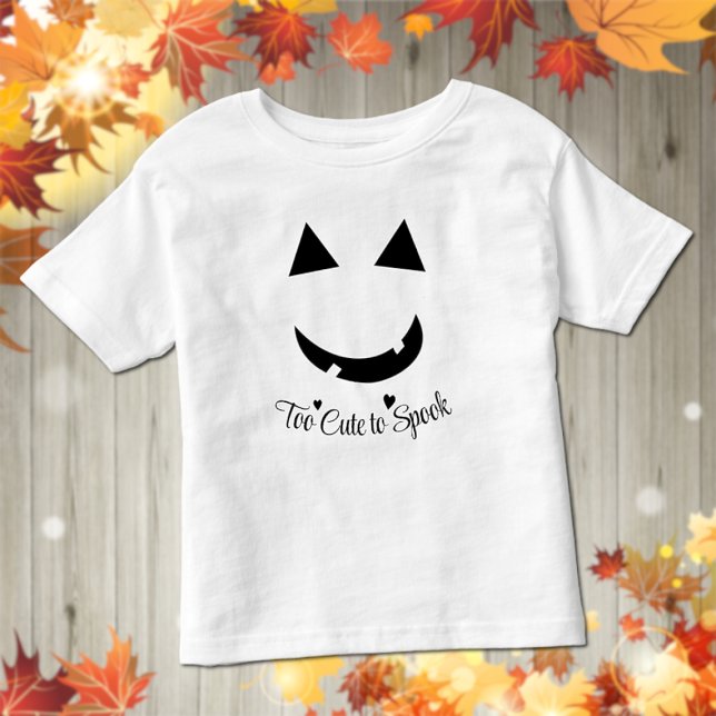 Pour Les Tous Petits Joli T-shirt Citrouille d'Halloween Smile Toddler (Créateur téléchargé)