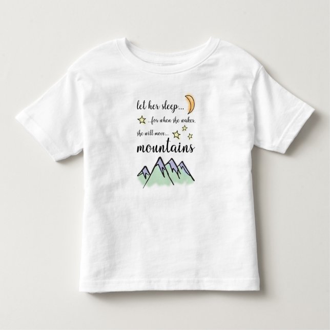 Pour Les Tous Petits Laissez son sommeil, T-shirt de bébé (Devant)