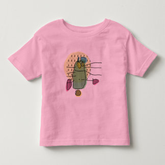 Pour Les Tous Petits Lapin vert jouant le T-shirt de l'enfant de