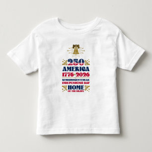 Pour Les Tous Petits Le 250e anniversaire de l'Amérique 1776 - T-shirt 